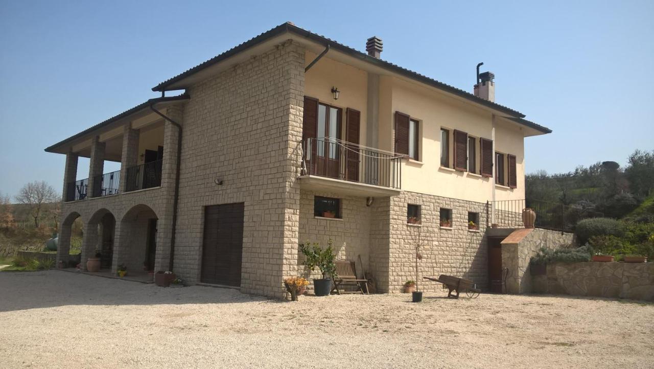 Agriturismo La Vite E L'Ulivo Apartamento Baschi Exterior foto